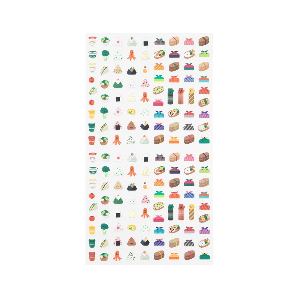 Midori Achievement Sticker — Lunch Box — sticker detail