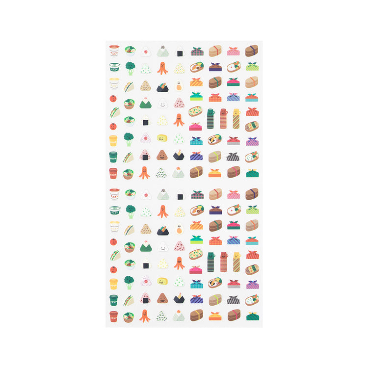 Midori Achievement Sticker — Lunch Box — sticker detail