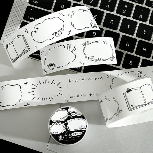 BGM Roll Sticker: Writable — Sketch — sticker detail