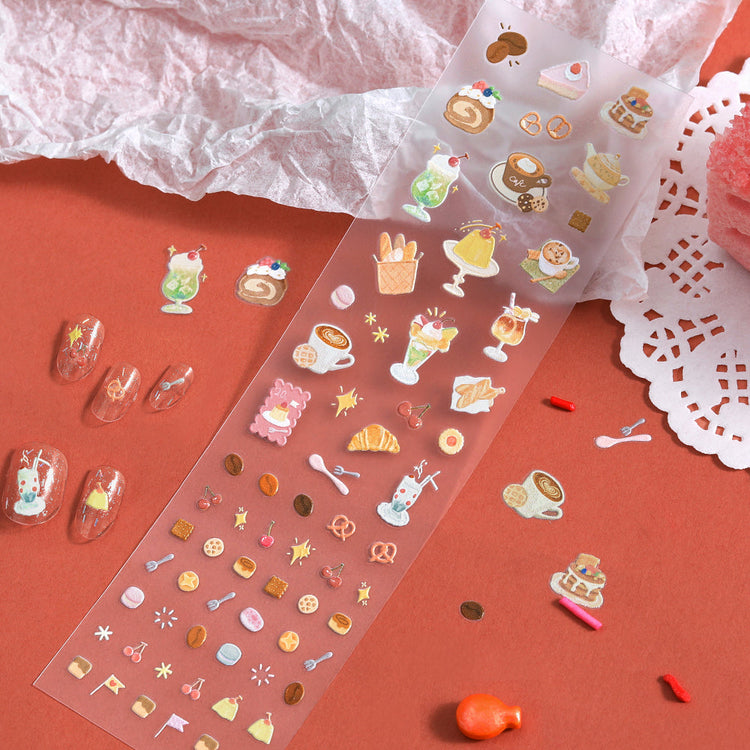 BGM Icing Seal — Sweet Moments — applied in a journal