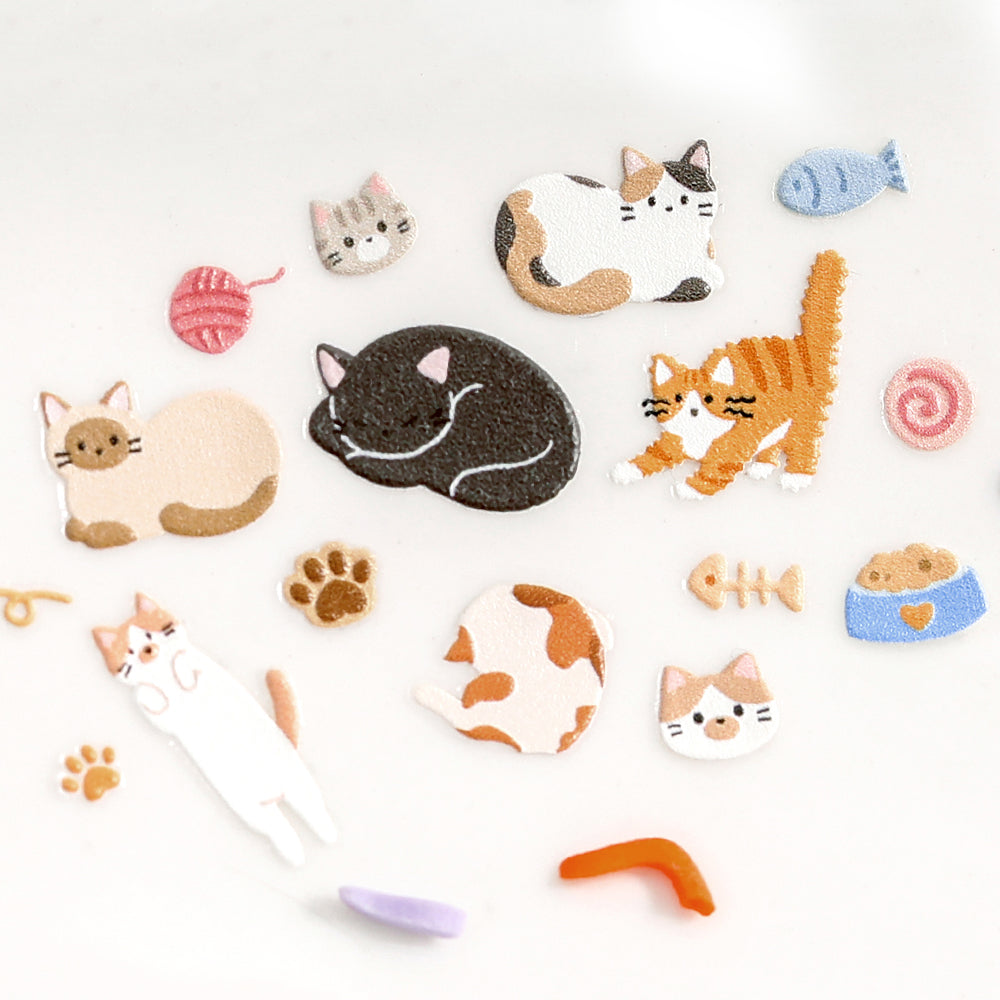 BGM Icing Seal — Cat Days — sticker detail