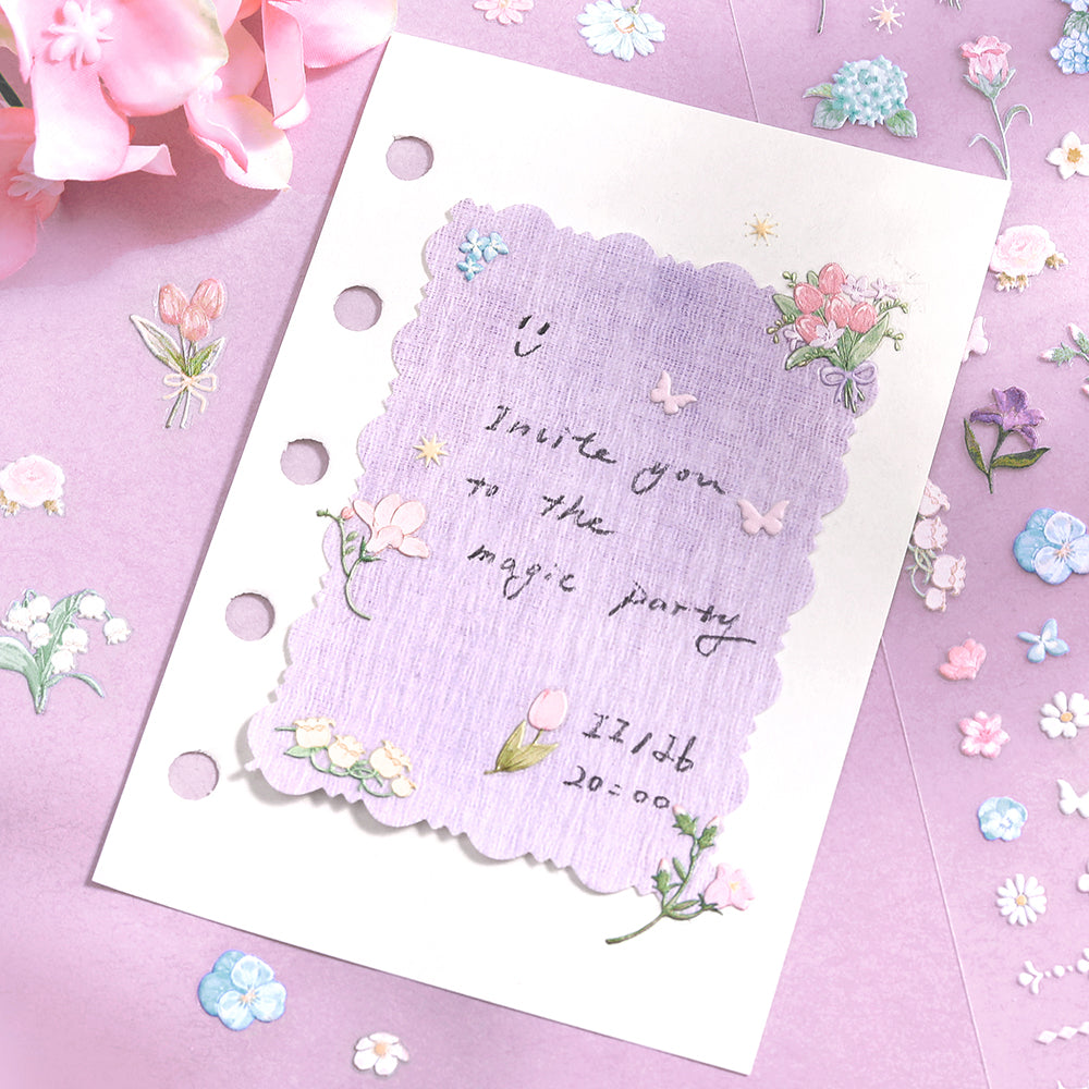 BGM Icing Seal — Fluffy Bouquet — close-up