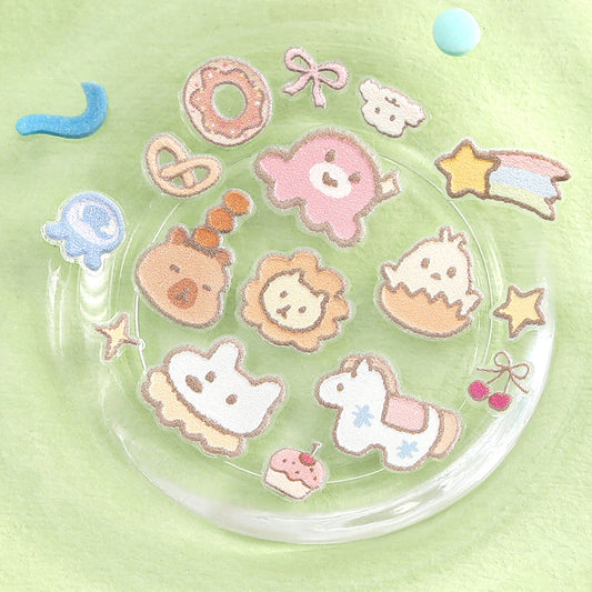 BGM Icing Seal — Fluffy Friends — sticker detail