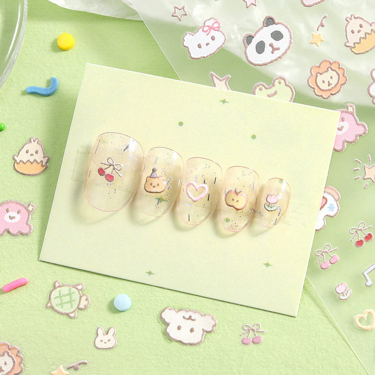 BGM Icing Seal — Fluffy Friends — close-up