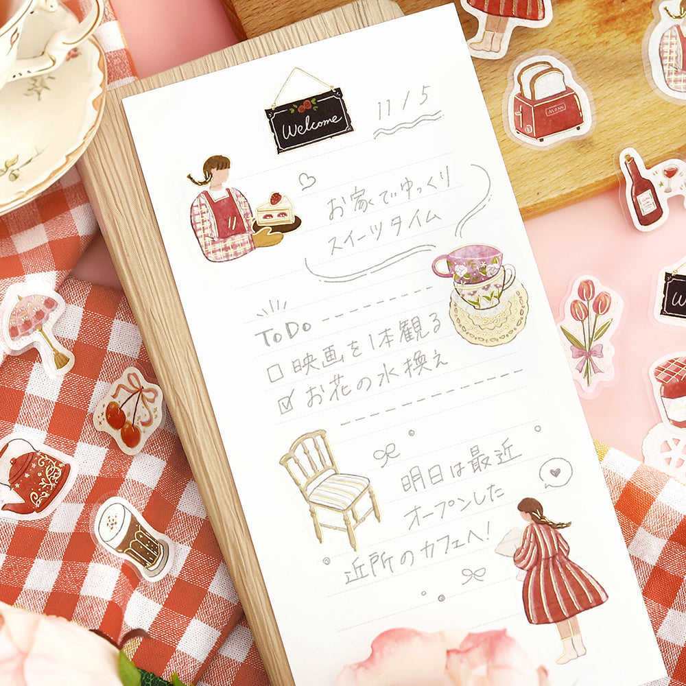 BGM Foil Stamping Flake Seal: A Maiden's Moment — My Time — with packaging