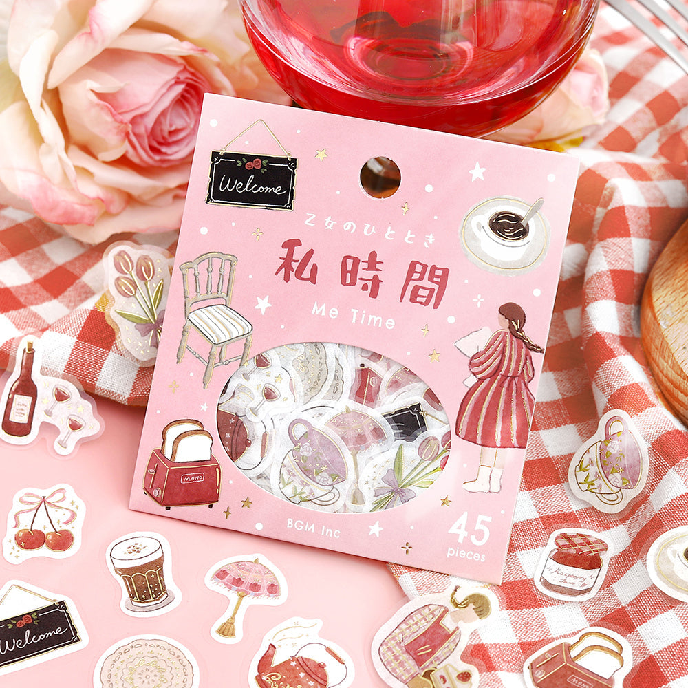 BGM Foil Stamping Flake Seal: A Maiden's Moment — My Time — close-up