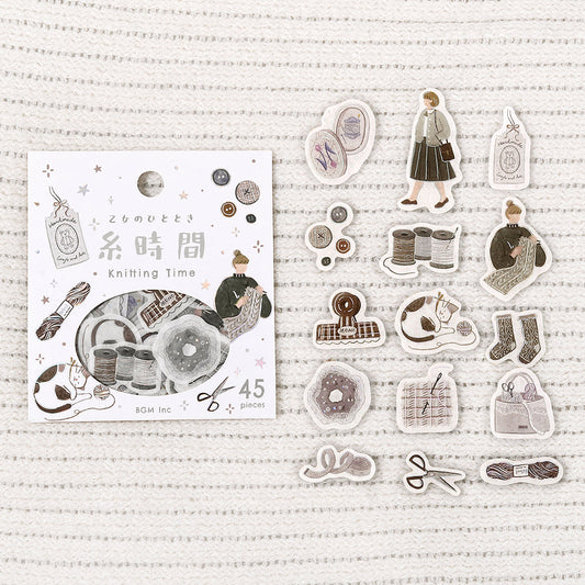 BGM Foil Stamping Flake Seal: A Maiden's Moment — Thread Time — sticker detail