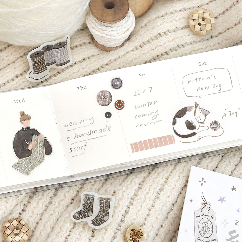 BGM Foil Stamping Flake Seal: A Maiden's Moment — Thread Time — with packaging