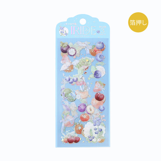 BGM Foil Stamping Iride Seal: Iride — Fruit — sticker detail
