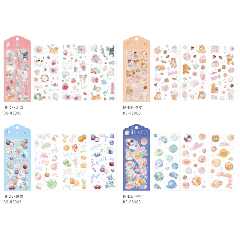 BGM Foil Stamping Iride Seal: Iride — Fruit — sticker detail
