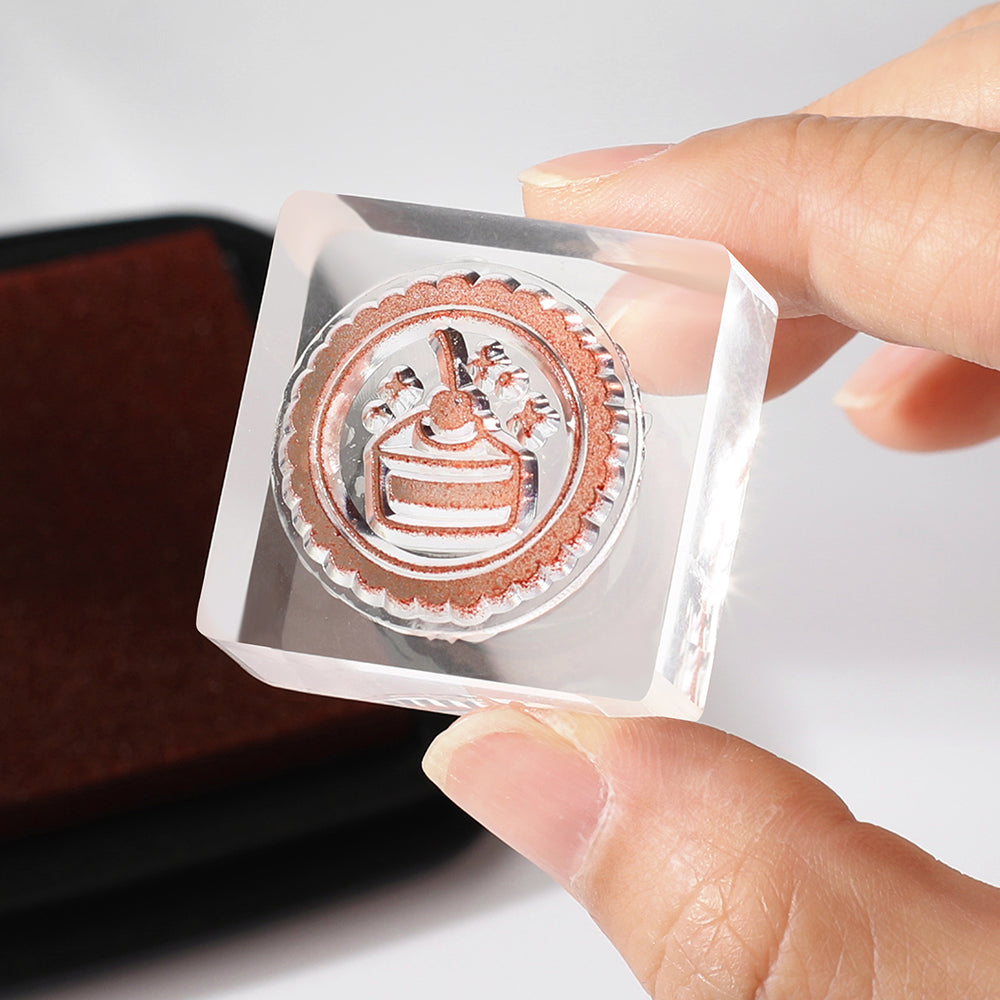 BGM Acrylic Block — Cube — flat lay