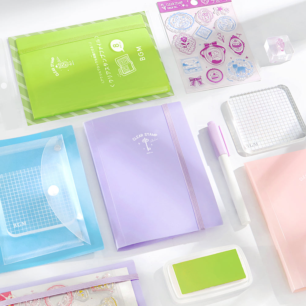 BGM Clear Stamp File — Baby Blue — close-up of design