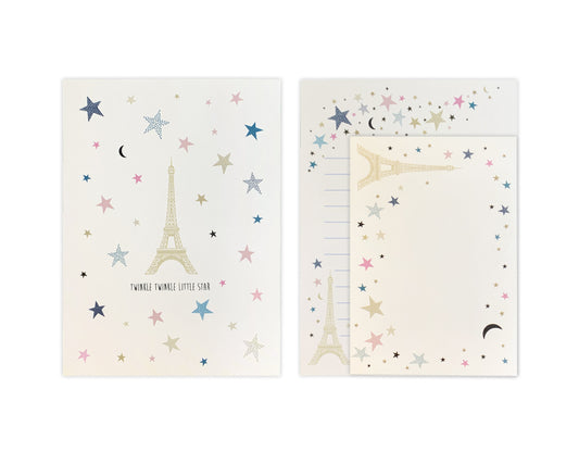 D'Won Mini Letter — Eiffel Tower — closed card