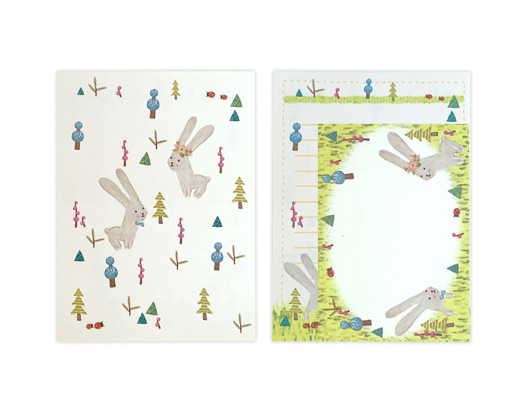 D'Won Mini Letter — Rabbit — closed card