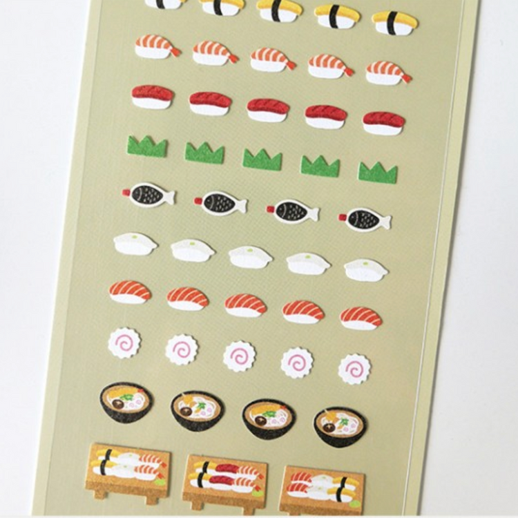 Suatelier Mini Series Sticker — Food.06 Sushi — sticker detail