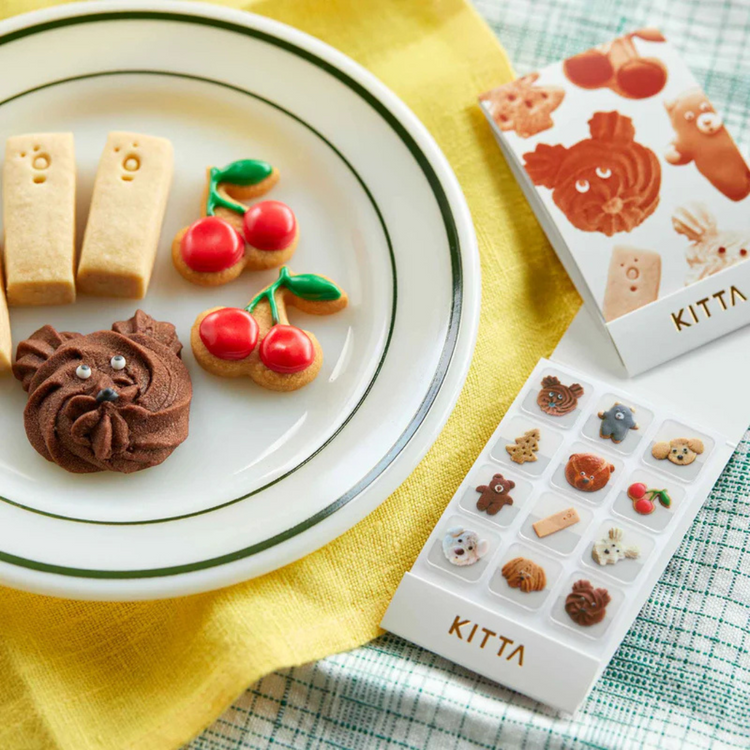 KITTA Clear Sticker — Snack — applied in a journal