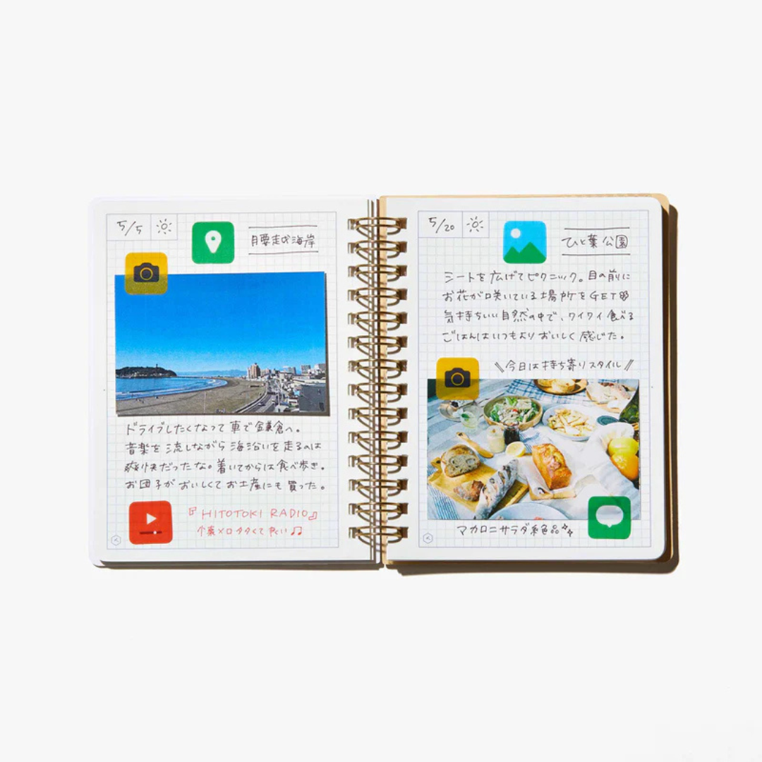 KITTA Clear Sticker — Theme — flat lay