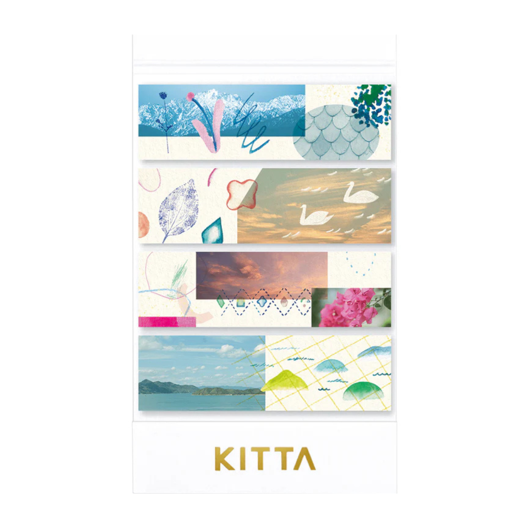 KITTA Washi Tape — Collage — roll front