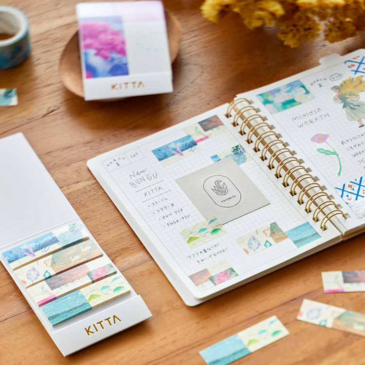 KITTA Washi Tape — Collage — colour close-up