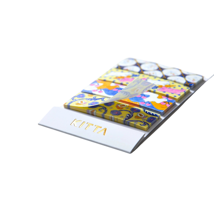 KITTA Washi Tape — Stroll — rolled out on paper