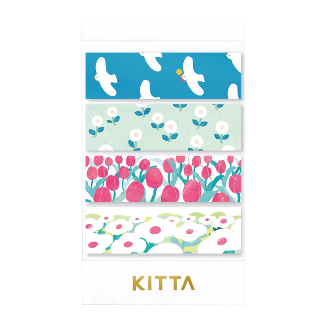 KITTA Washi Tape — Extended Jabara Fukei — roll front