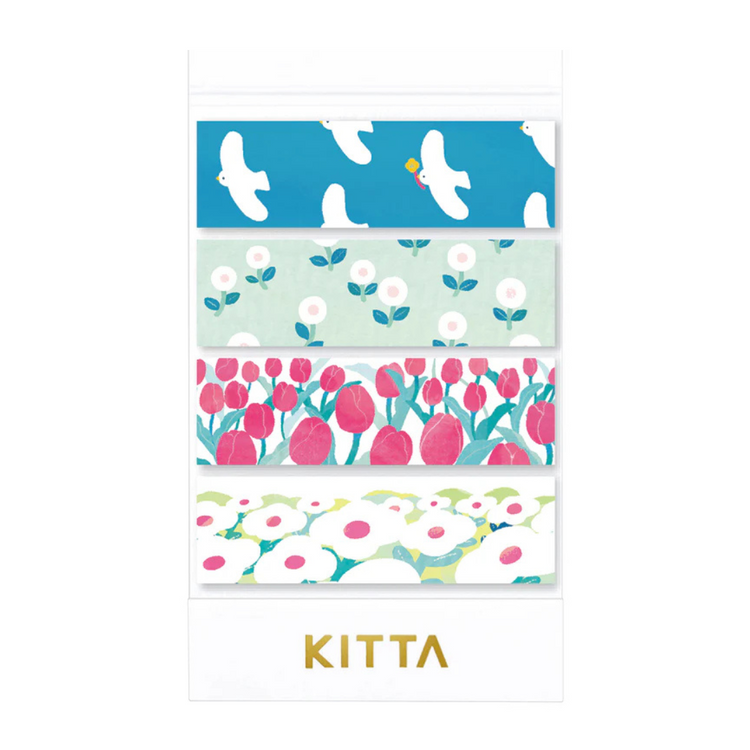 KITTA Washi Tape — Extended Jabara Fukei — roll front