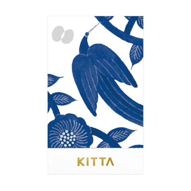 KITTA Washi Tape — Hikari Silver Foil — pattern detail