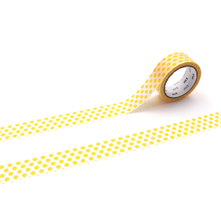 mt 1P Dandelion Washi Tape — Dot — with packaging