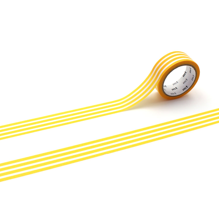 mt 1P Dandelion Washi Tape — Border — roll front