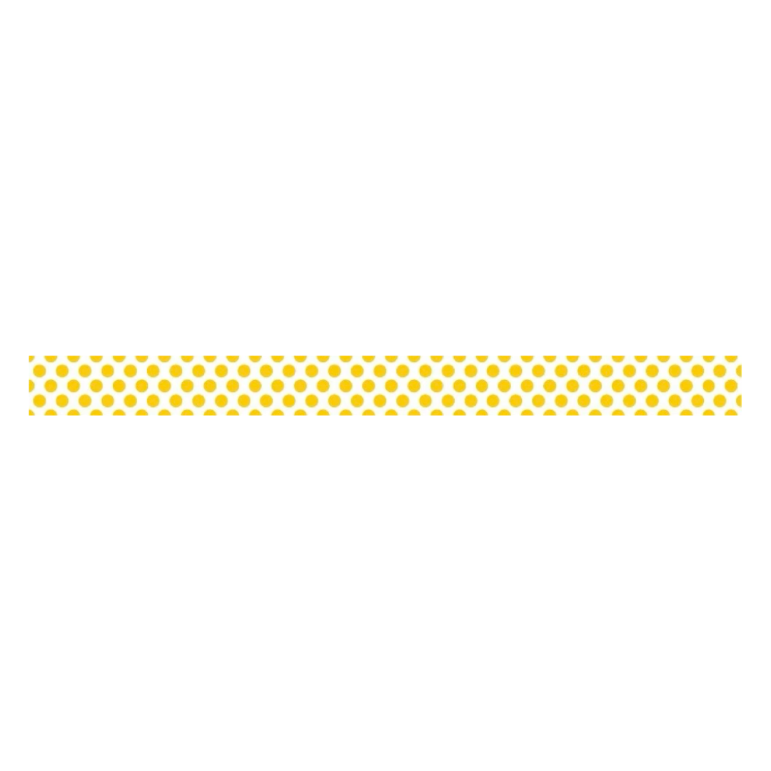 mt 1P Dandelion Washi Tape — Dot — roll front