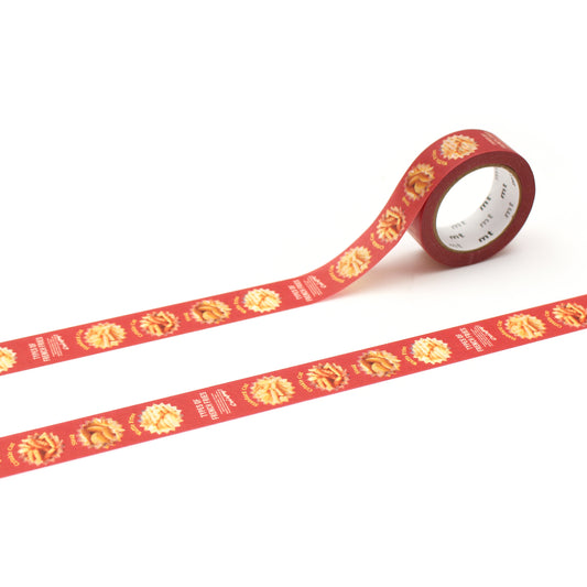 mt EX Washi Tape — French Fries — roll front