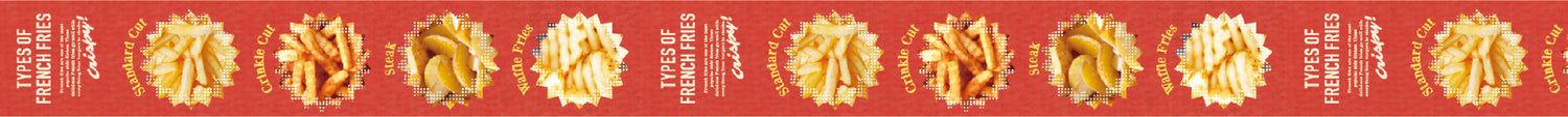 mt EX Washi Tape — French Fries — with packaging