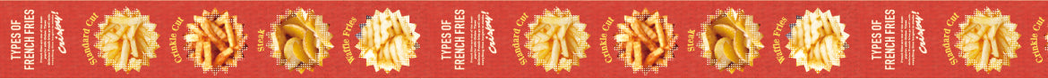 mt EX Washi Tape — French Fries — colour close-up