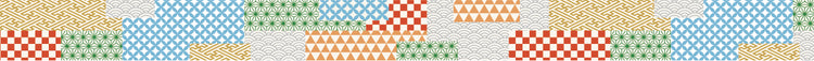 mt EX Washi Tape — Traditional Japanese Patterns Mix — colour close-up