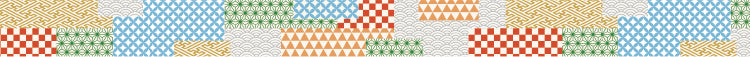 mt EX Washi Tape — Traditional Japanese Patterns Mix — roll side view