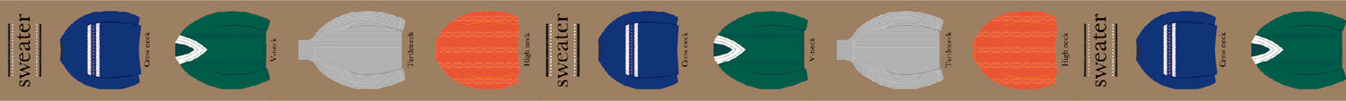 mt EX Washi Tape — Various Sweaters — with packaging