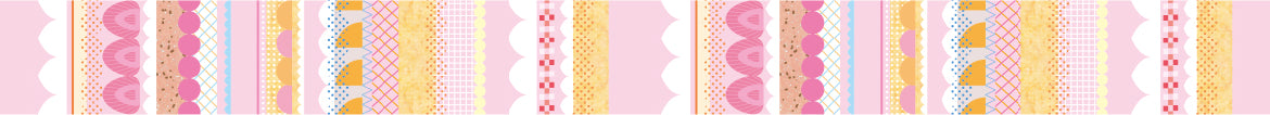 mt EX Washi Tape — Cake Graphic — colour close-up