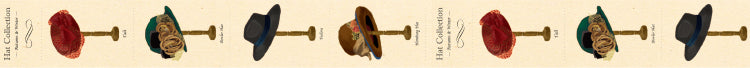mt EX Washi Tape — Hat — roll side view