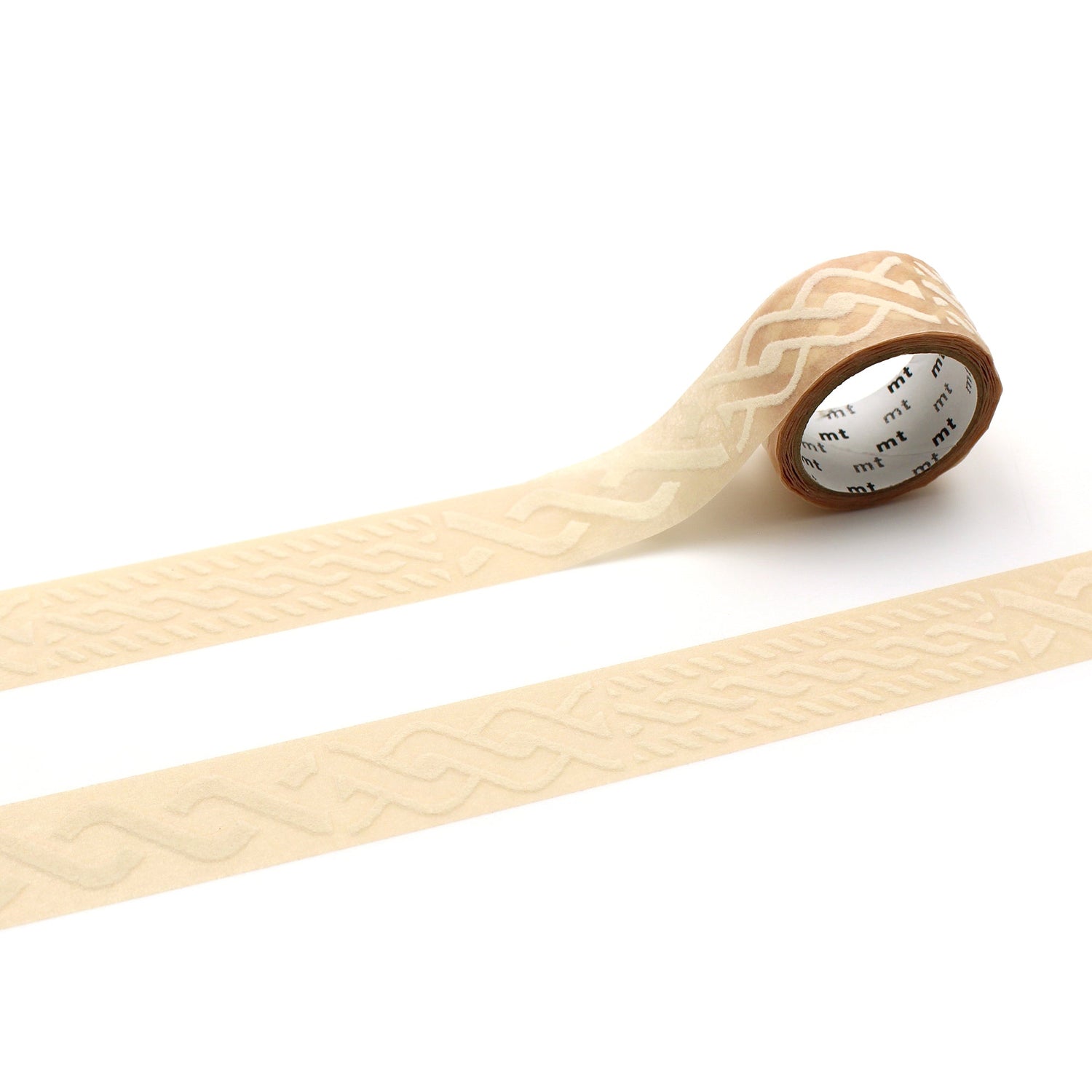 MT Fab Washi Tape - Beige Knit