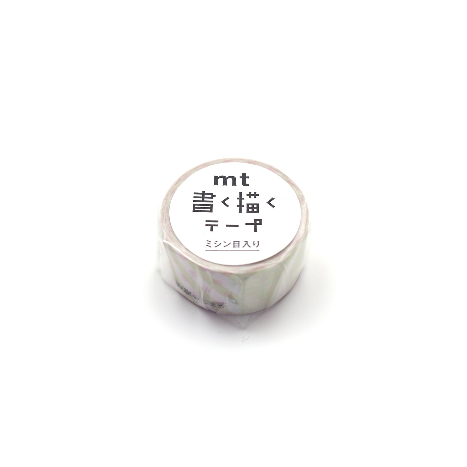 mt KakuKaku Washi Tape — Onegaishimasu with Perforations — pattern detail