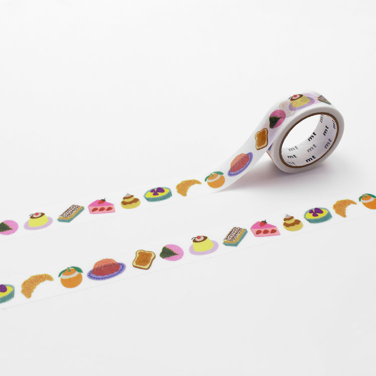 mt x Léa Maupetit Washi Tape — Desserts — roll front