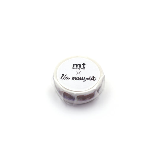 mt x Léa Maupetit Washi Tape — Sausage Dog — pattern detail