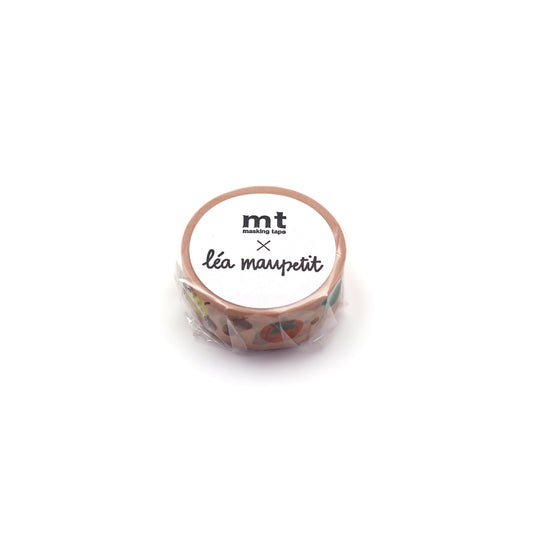 mt x Léa Maupetit Washi Tape — Golden Autumn — pattern detail