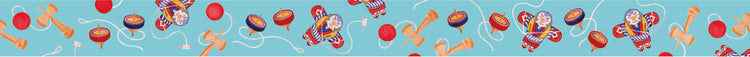 mt Maruichikyu Washi Tape — Pastime in the Past — colour close-up