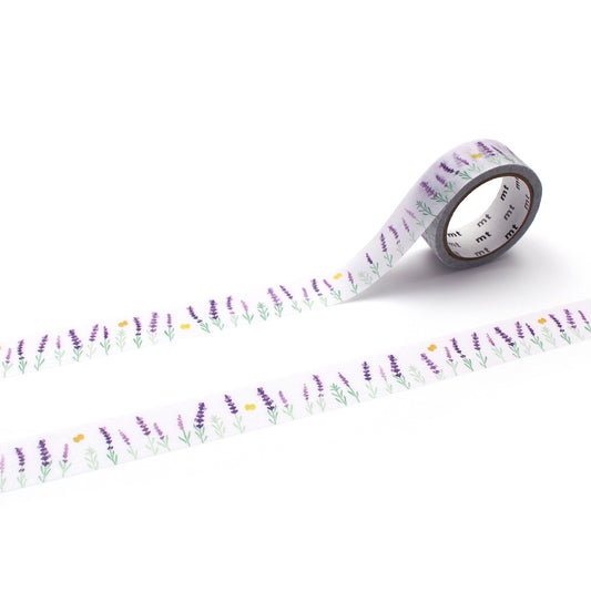 mt x Maruichikyu Washi Tape — Lavender — roll front