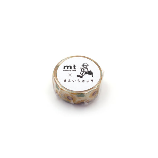 mt x Maruichikyu Washi Tape — Sunflower — pattern detail