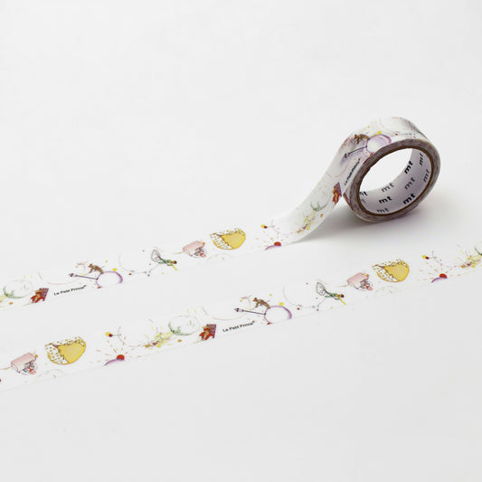 mt x Le Petit Prince Washi Tape — People Meet on Journey — roll front