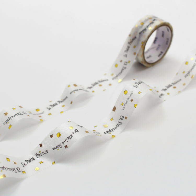 mt x Le Petit Prince Washi Tape — Title Wave — pattern detail