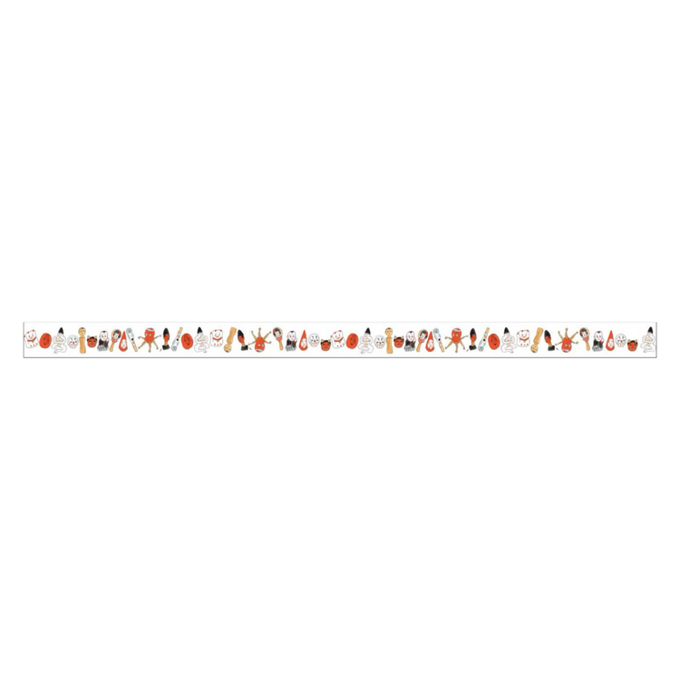 mt x Isabelle Boinot Washi Tape — Japanese Toy — rolled out on paper