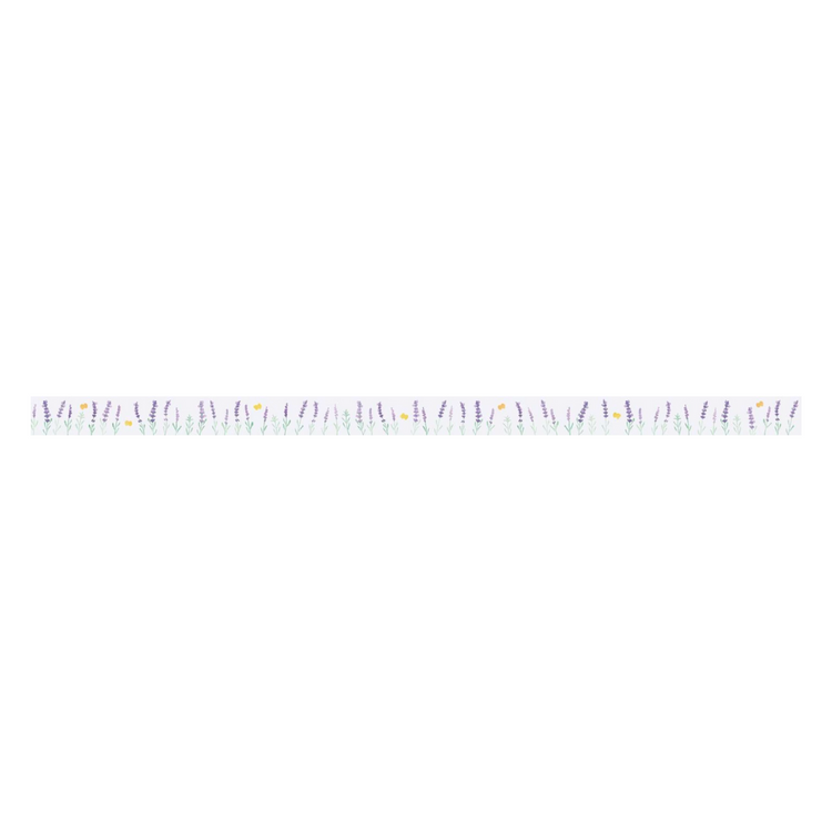 mt x Maruichikyu Washi Tape — Lavender — rolled out on paper